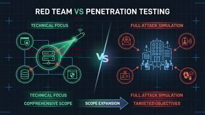 Red Team vs Penetration Testing: Understanding the Difference